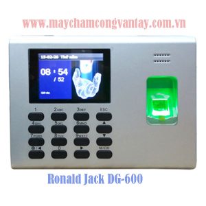 Máy Chấm Công Vân Tay Ronald Jack DG-600 Giá Rẻ